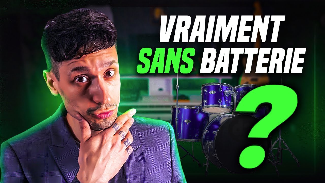 J'apprends la Batterie SANS Batterie !