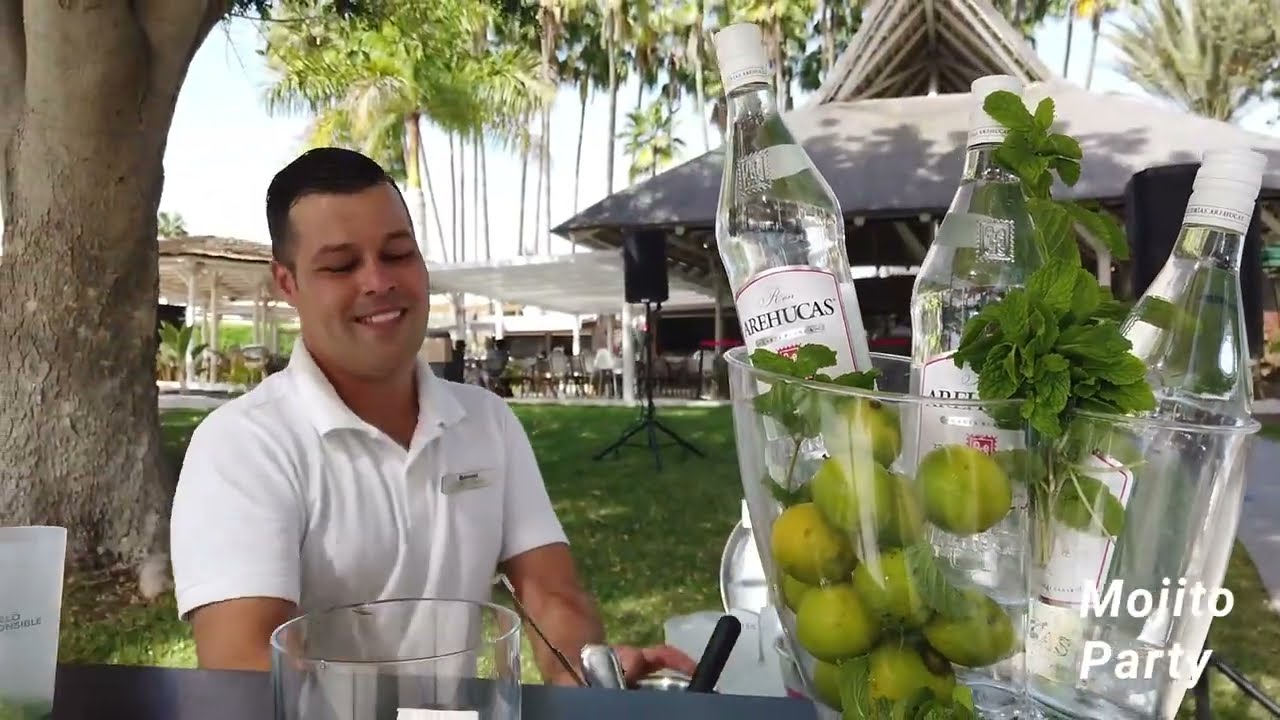 Barcelo Margaritas Royal Level Hotel Gran Canaria Junior Suite Deluxe Royal Pool Area Mojito Party