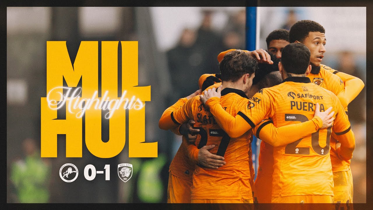 Millwall 0-1 Hull City | Short Highlights | Sky Bet Championship