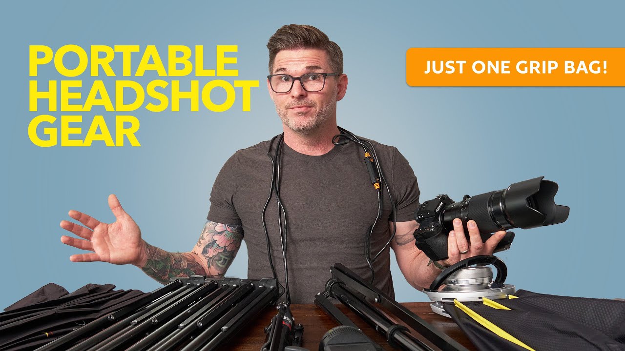Best Portable Gear for Headshots on Location with Gary Hughes