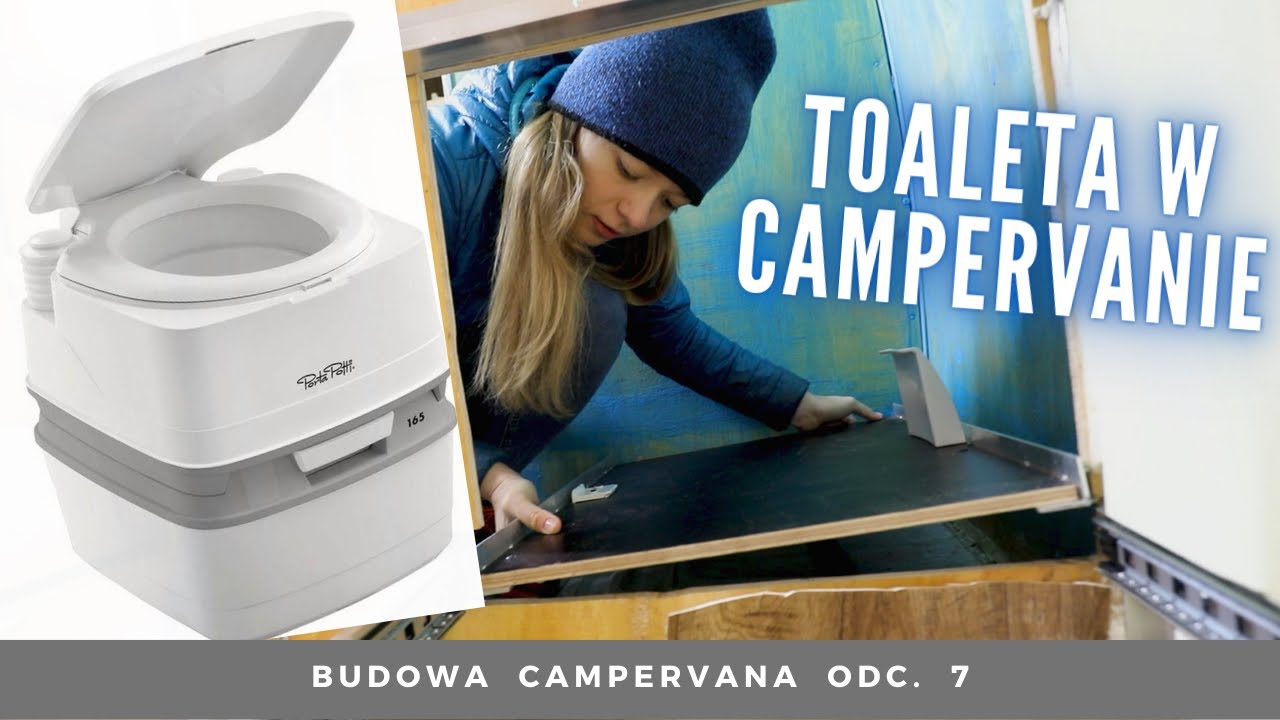 Toaleta Thetford Porta Potti 365 wysuwana na szufladzie | Łazienka w Kamperze | Budowa Vana odc.7|#8