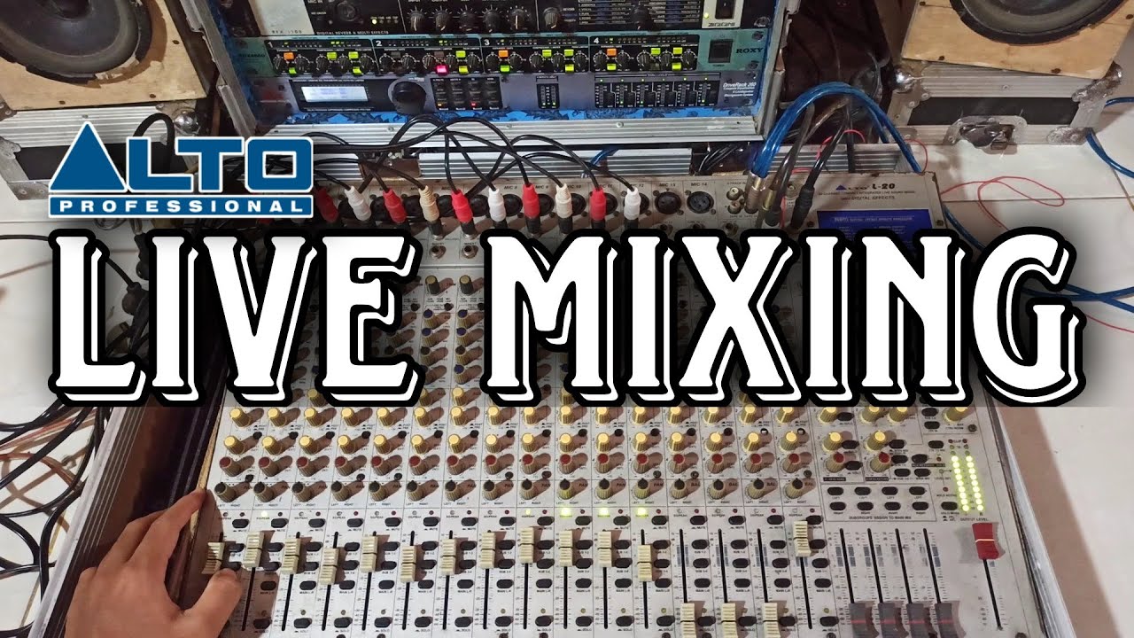 Cek Sound Live Mixing Dangdut Multitrack - Fatamorgana (Alto L20)