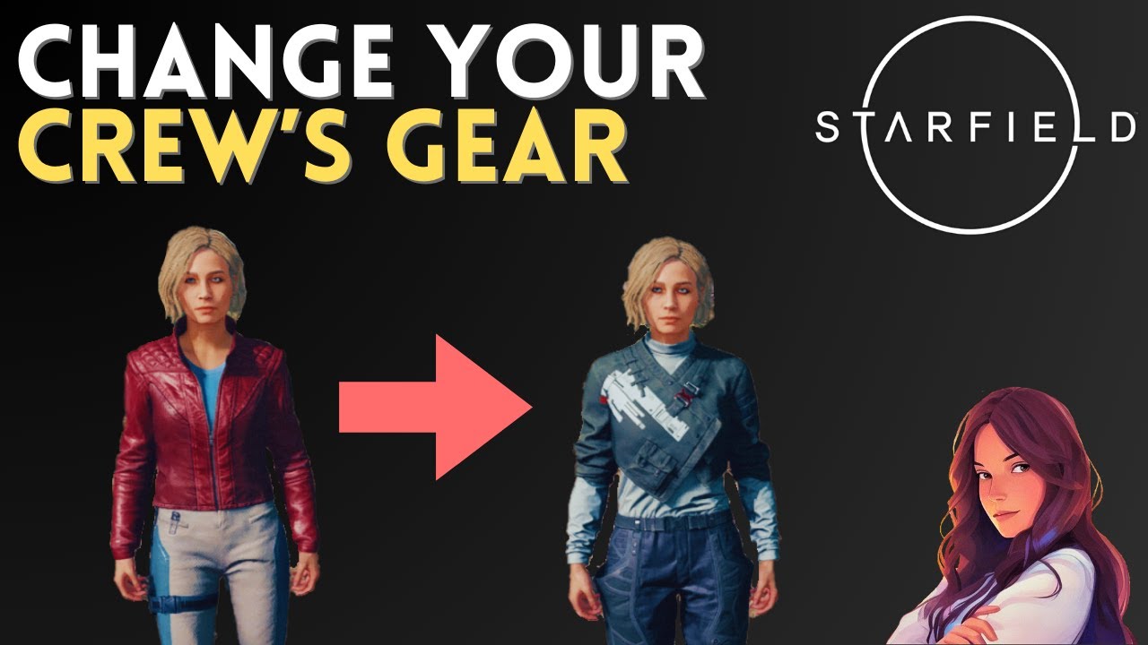 Change your crew's outfits & gear | STARFIELD QUICK TIPS