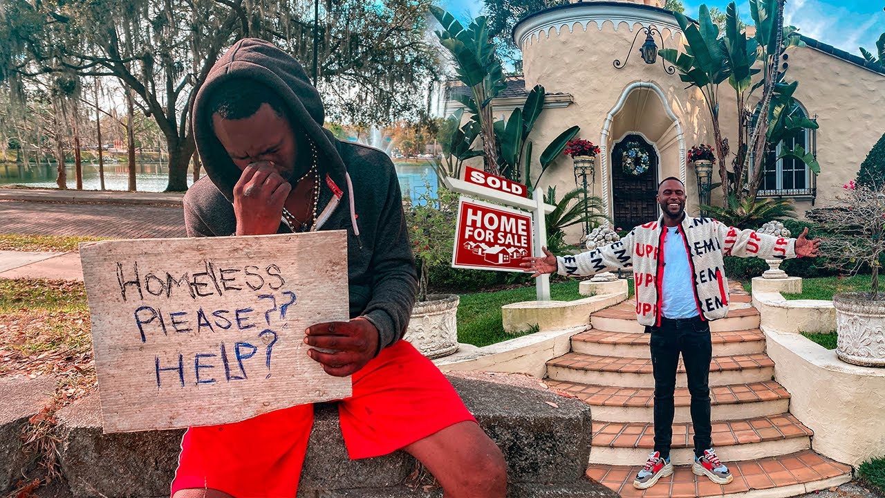 SURPRISING HOMELESS MAN WITH A NEW LIFE!! (EMOTIONAL)