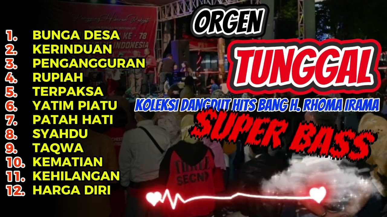 ORGEN TUNGGAL DANGDUT HITS ALBUM H. RHOMA IRAMA 2025