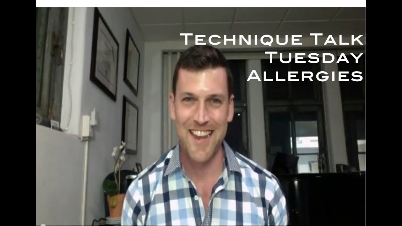 Allergies! (Singing Through Allergy Season) | Technique Talk Tuesday