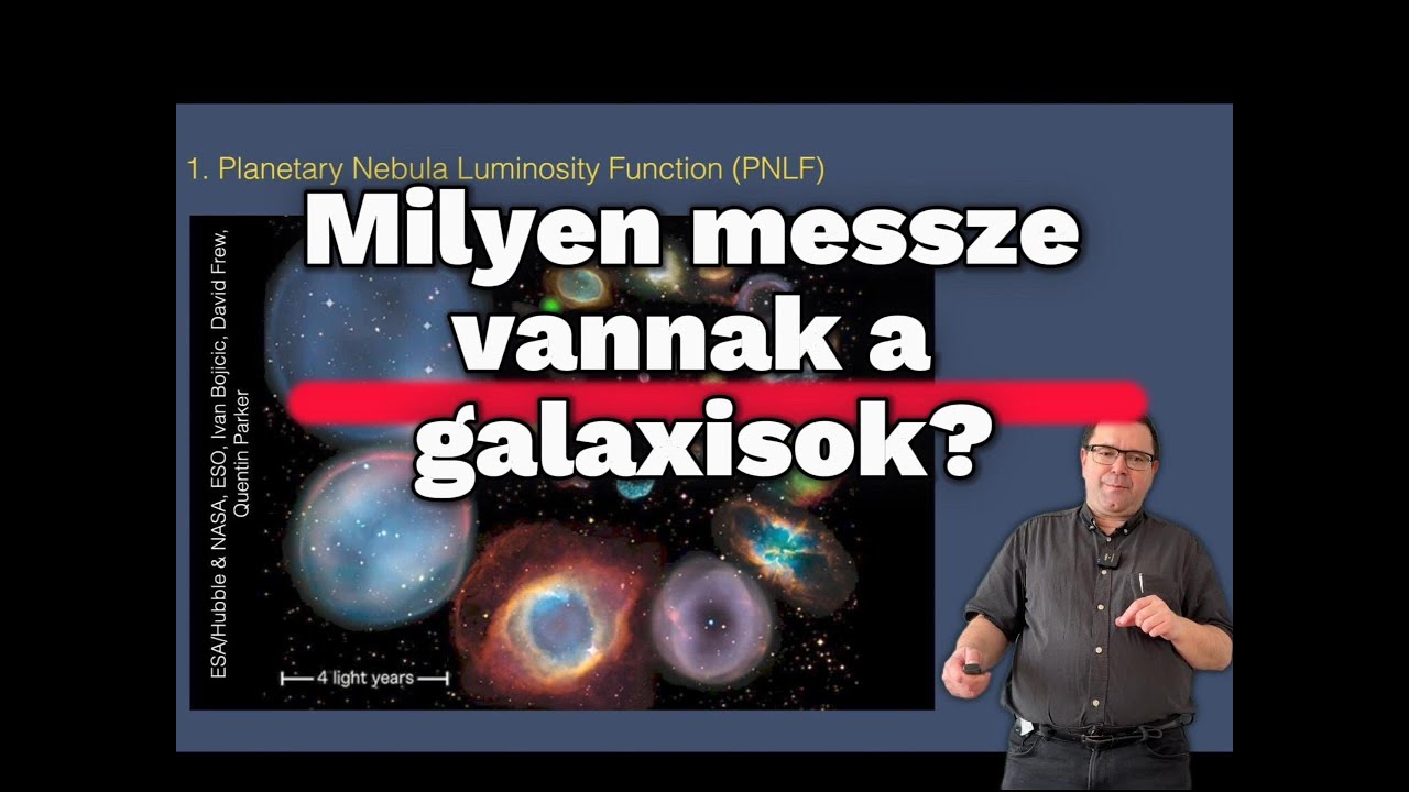 Milyen messze vannak a galaxisok?