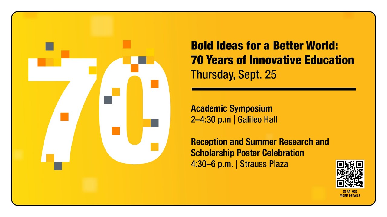 Highlights from Harvey Mudd College's 70th Anniversary Symposium