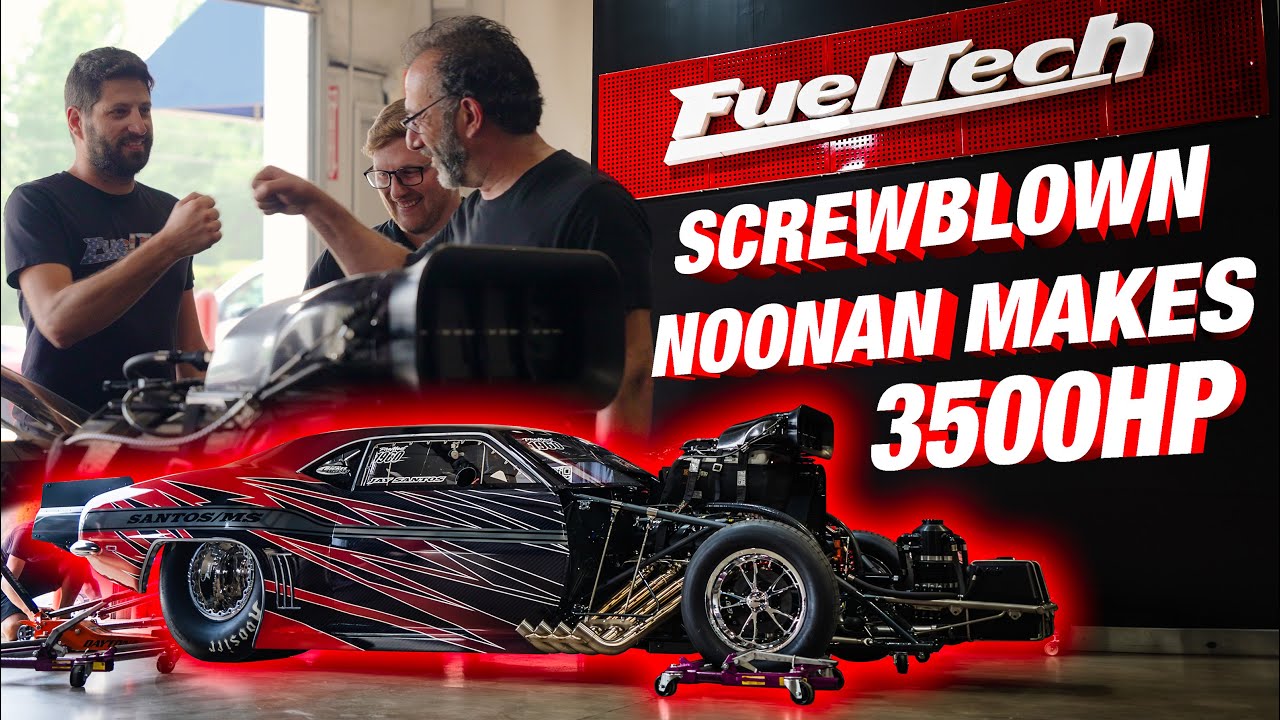 3500HP Screw-Blown Pro Mod Camaro Hub Dyno Session | Santos Motorsports