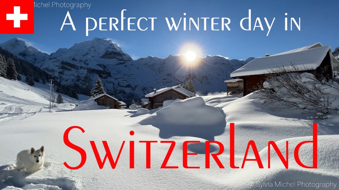 Winter in der Schweiz - der perfekte Wintertag 4K