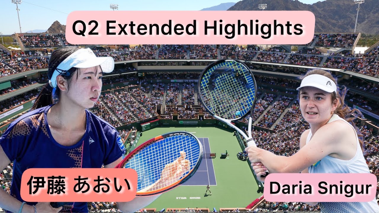 Aoi Ito(伊藤 あおい) vs Daria Snigur | Q1 Indian Wells WTA 2025 Extended Highlights