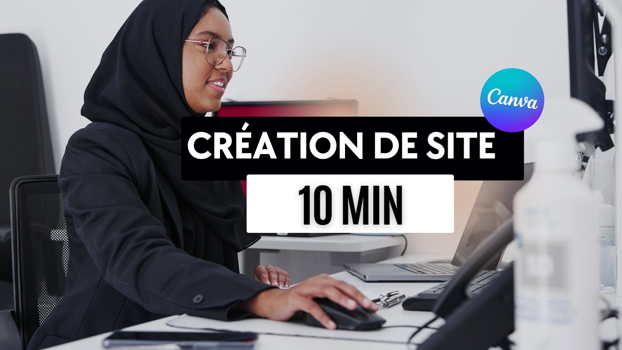 Voici comment créer un site internet rapidement avec Canva | Tuto rapide