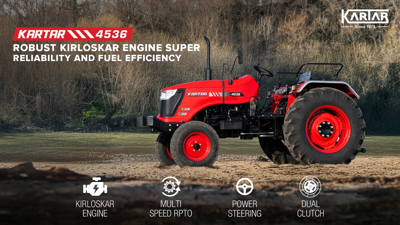 Kartar 4536 &ndash; 2025 Model | Available in 2WD & 4WD | Power, Performance & Durability