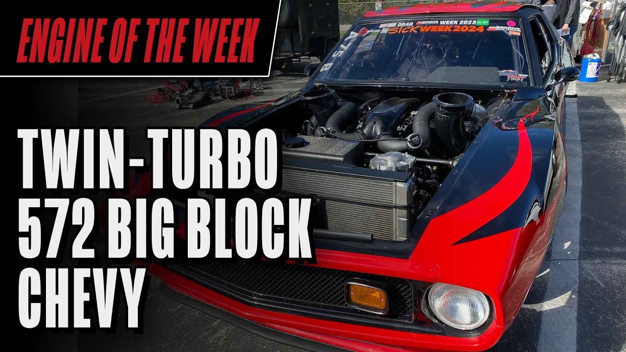 Bryant Goldstone's AMC Javelin and its Twin-Turbo 572 cid Big Block Chevy Engine