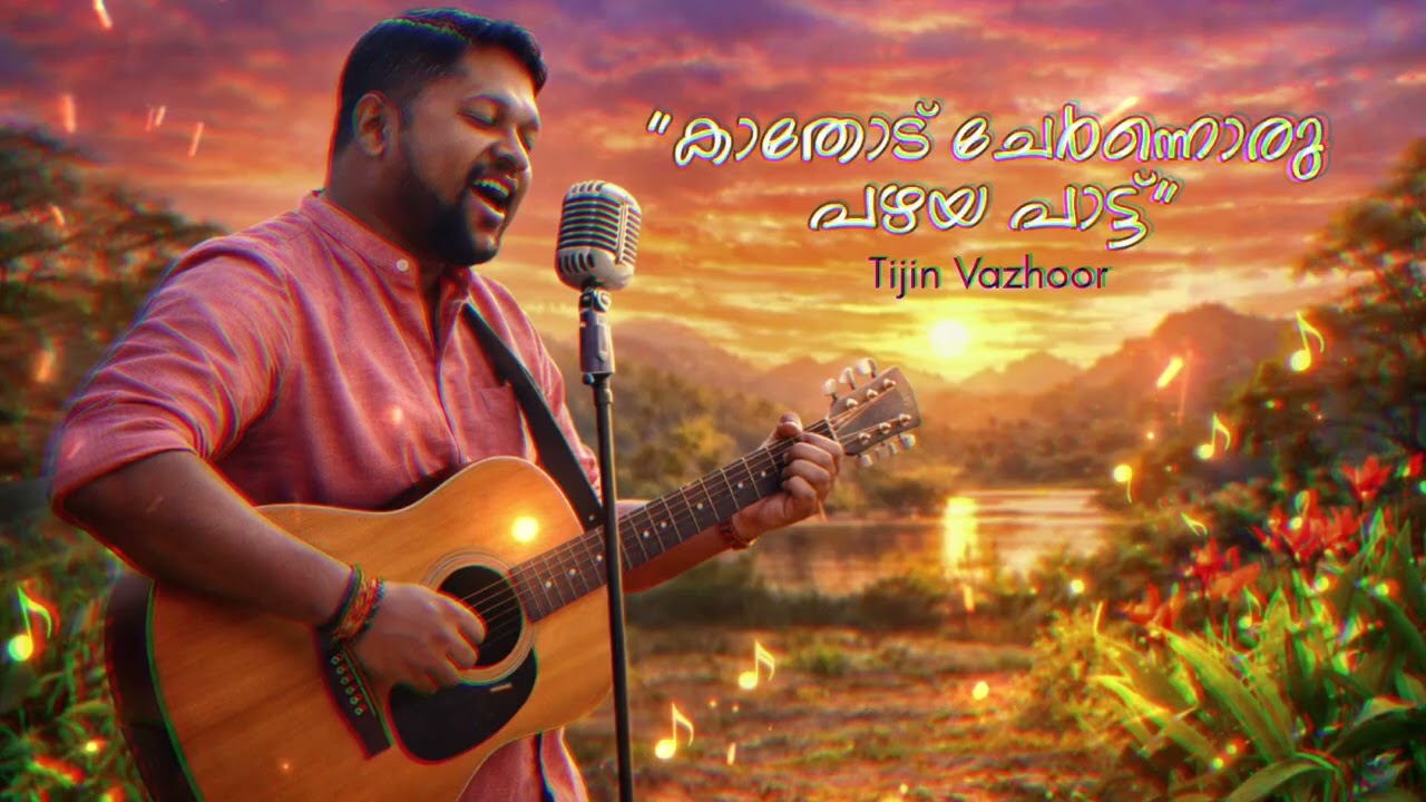 കാതോട് ചേർന്നൊരു പഴയ പാട്ട് | TIJIN VAZHOOR | TIGMA 🎵 Music 