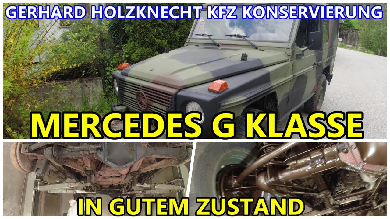 Mercedes G Klasse der Bundeswehr in guten Zustand