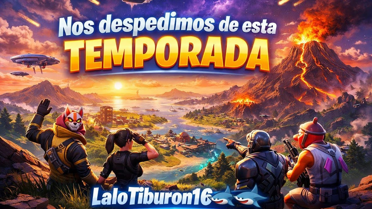 Nos despedimos de esta temporada de fortnite😥