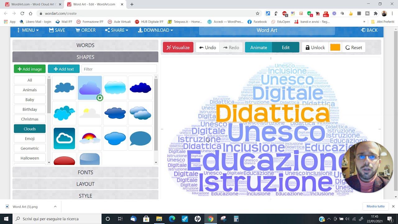 Andrea Cartotto - Come creare una Word Cloud, in un baleno, con Word Art!