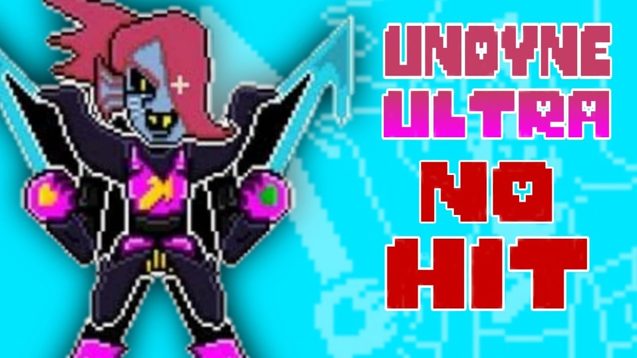 Undyne Ultra Uber NO HIT | Unitale Undyne Ultra Hardmode