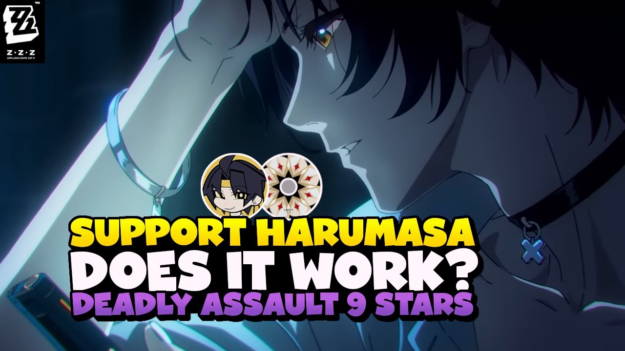 SUPPORT HARUMASA? NEW Deadly Assault 9 Stars Clear on F2P Account | Zenless Zone Zero 2.2