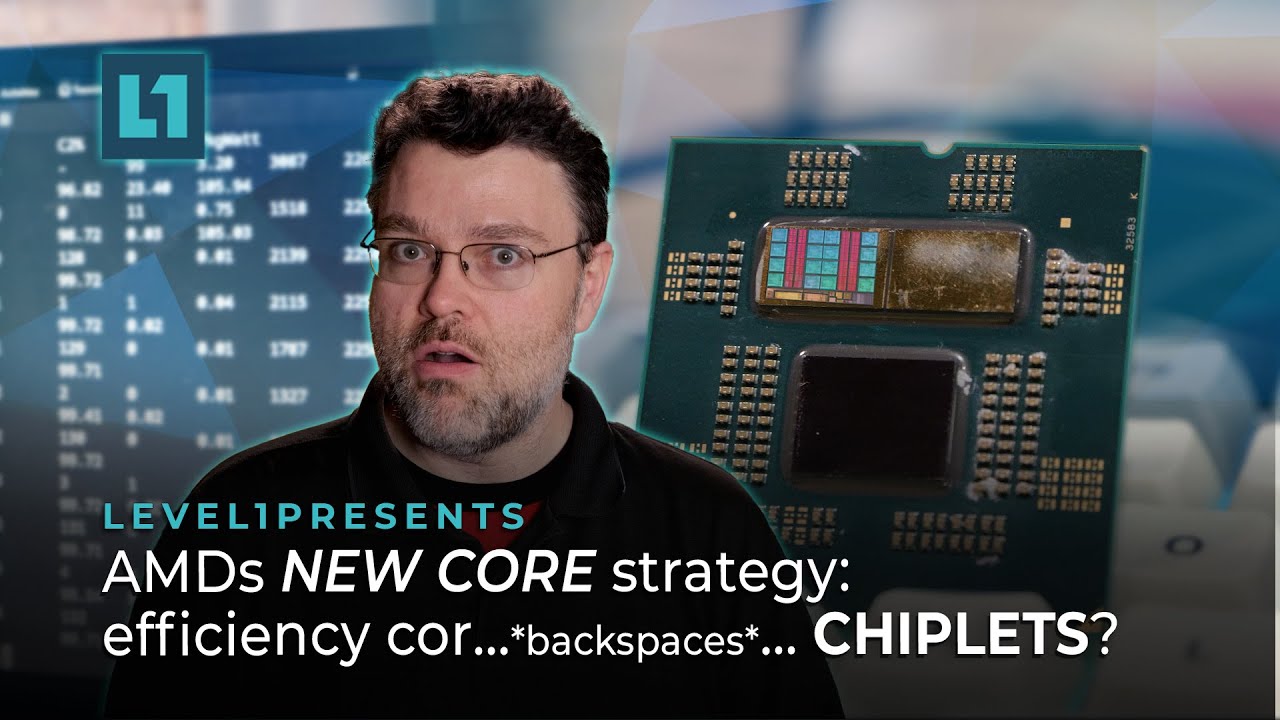 AMDs NEW CORE strategy: Efficiency cor...*backspaces*… CHIPLETS?