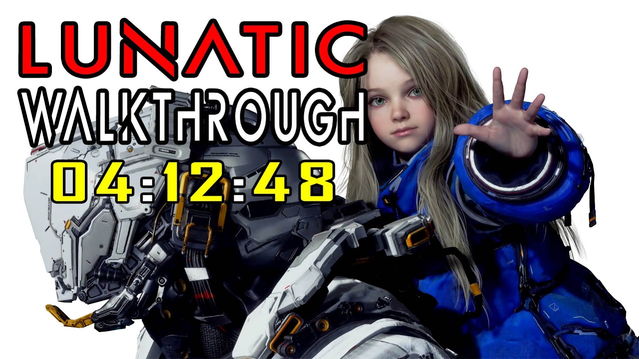 PRAGMATA - Lunatic Walkthrough 04:12:48 - Easy Guide using Lim Cannon - One-Shot Bosses