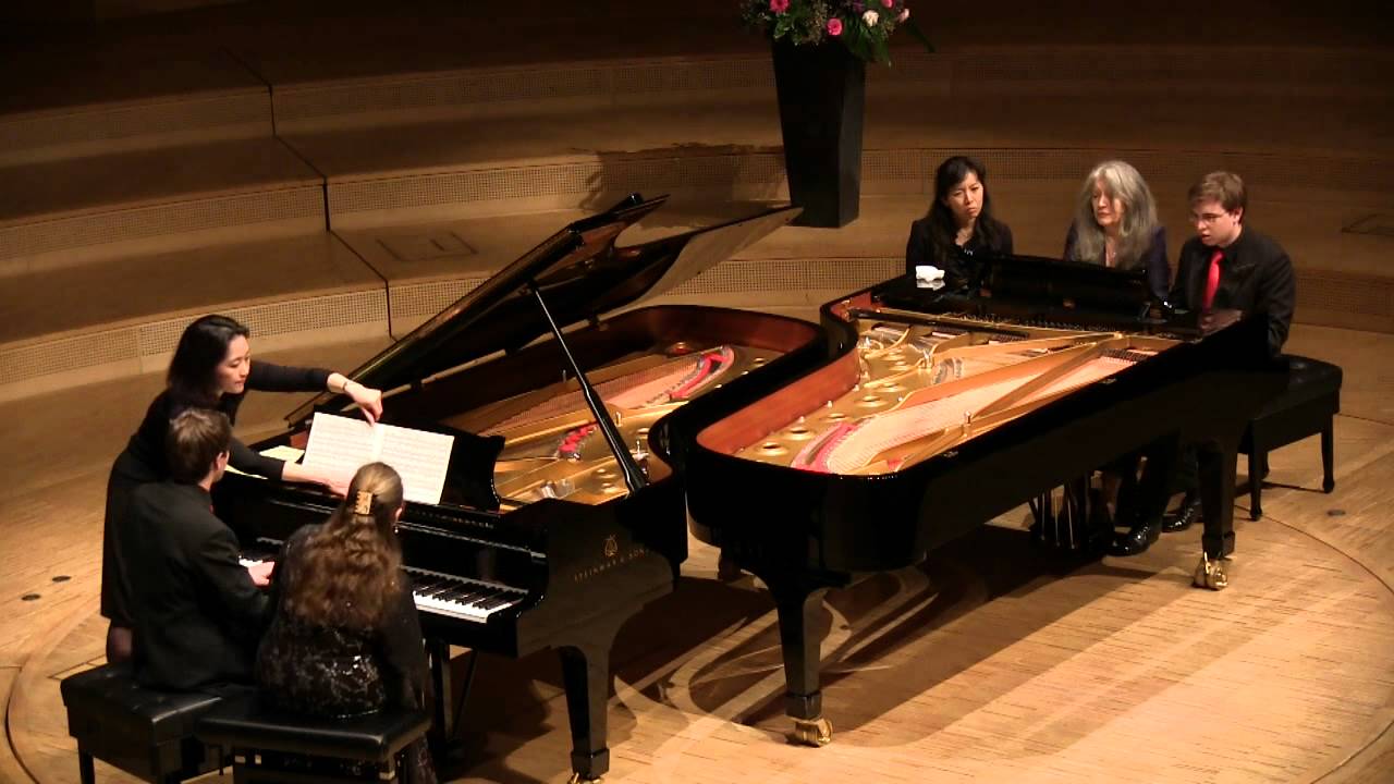 Smetana: Sonata and Rondo (Argerich, Zilberstein, D.& A. Gerzenberg)