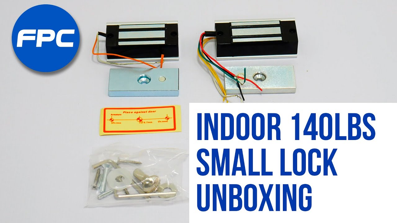 Small Electric Cabinet and Small Door Magnetic Lock UNBOXING | VIS-ML120  Visionis