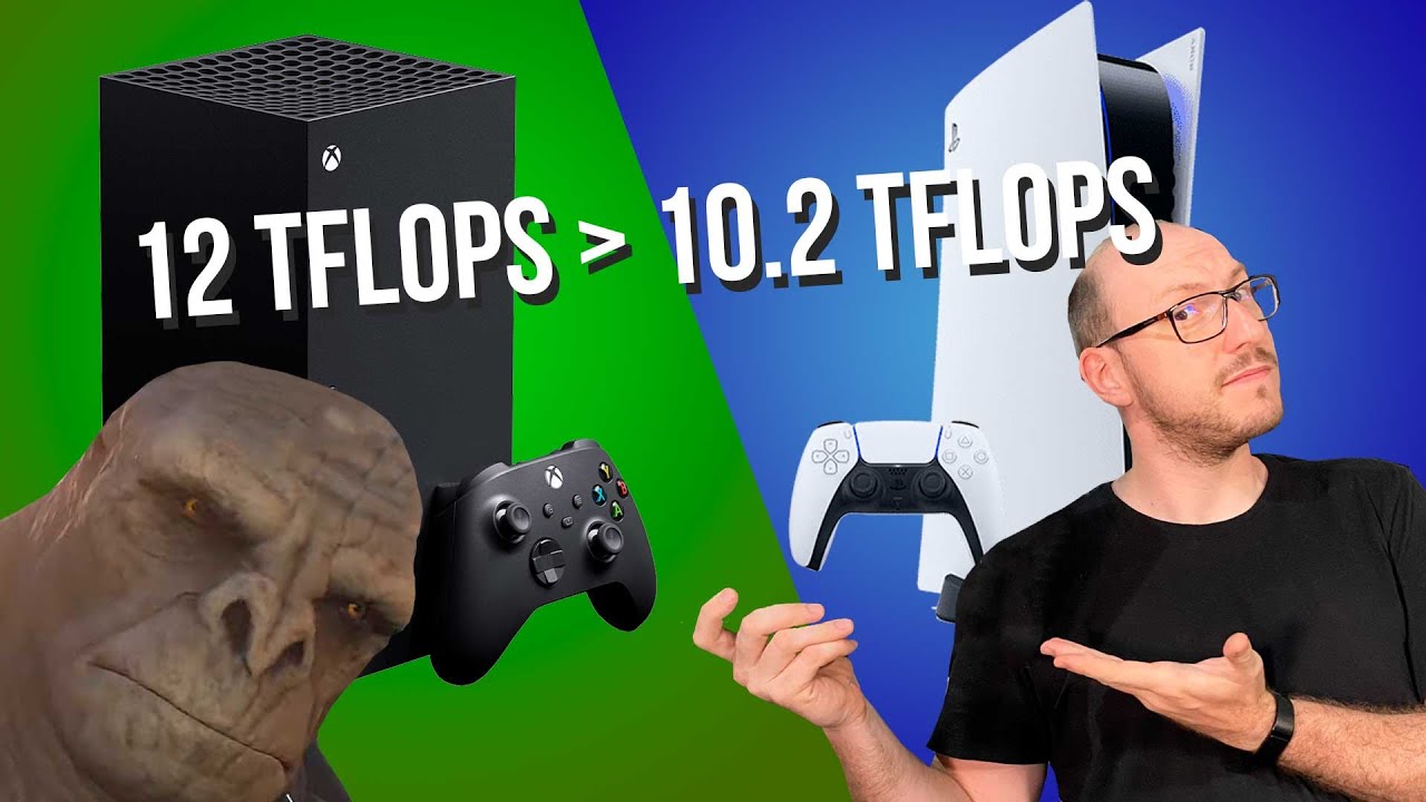 PS5 vai ter GRÁFICOS PIORES que o XBOX SERIES X?