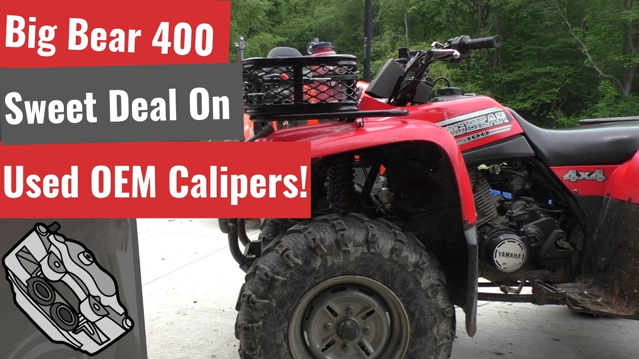 Big Bear Gets Some Used OEM Calipers From Power Sports Nation