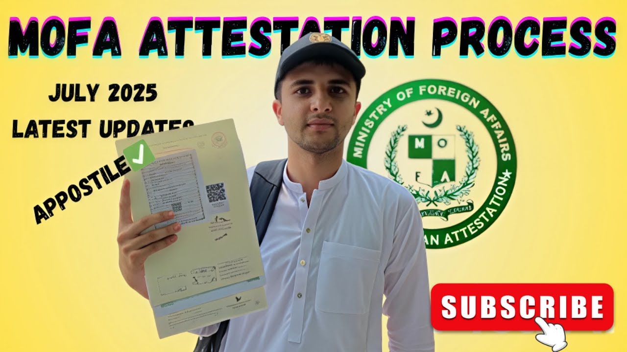 MOFA Apostille & Attestation 2025 | Full Step-by-Step Guide | no agent needed