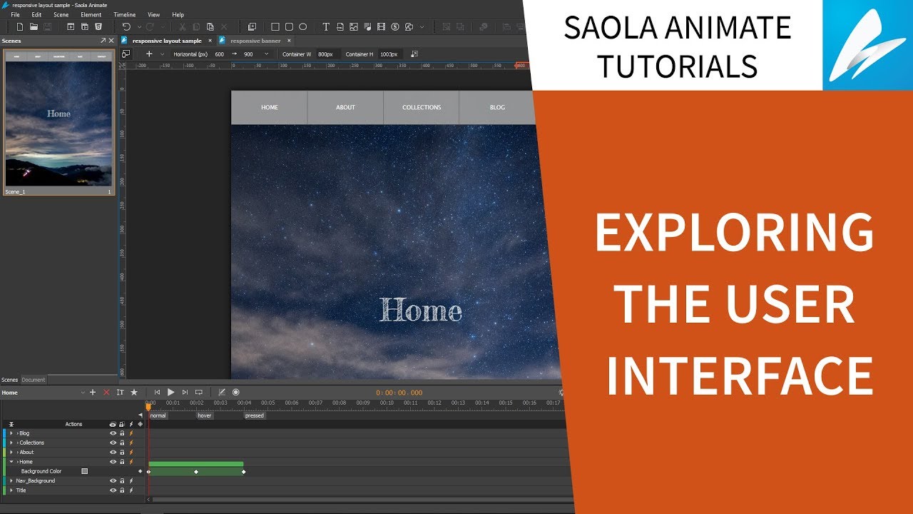 Exploring the User Interface - Saola Animate