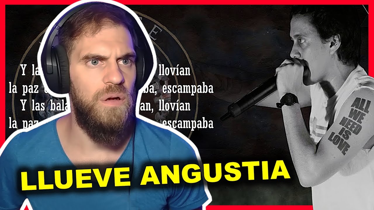 LLOVÍA 🩸😭 CANSERBERO [ REACCIÓN Mark Miranda ]