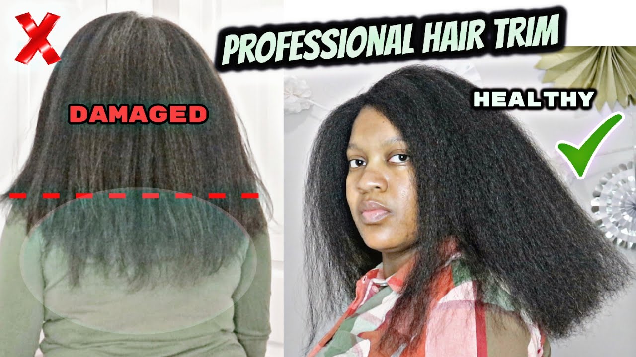 HEALTHY ENDS = LONGER HAIR. Reasons why I get a professional hair trim - Getting rid of split ends