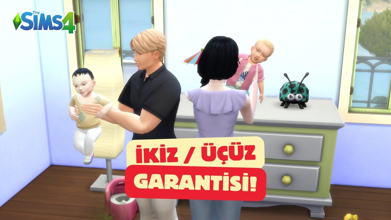 İkiz / Üçüz Bebek Nasıl Yapılır? 4 Kesin Yöntem | The Sims 4