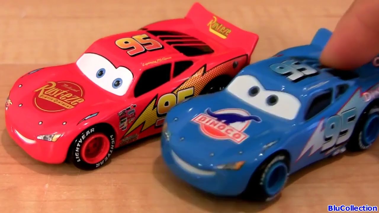Tomica Talking Lightning McQueen CARS 2 Dinoco Rust-Eze Takara Tomy Car-Toys Pixar Disney カーズ2