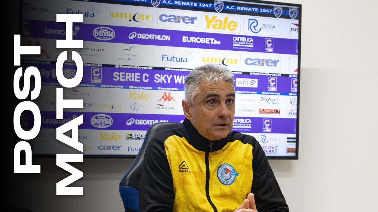 Il Post Match | Mister Lopez dopo Renate - AlbinoLeffe 1-1
