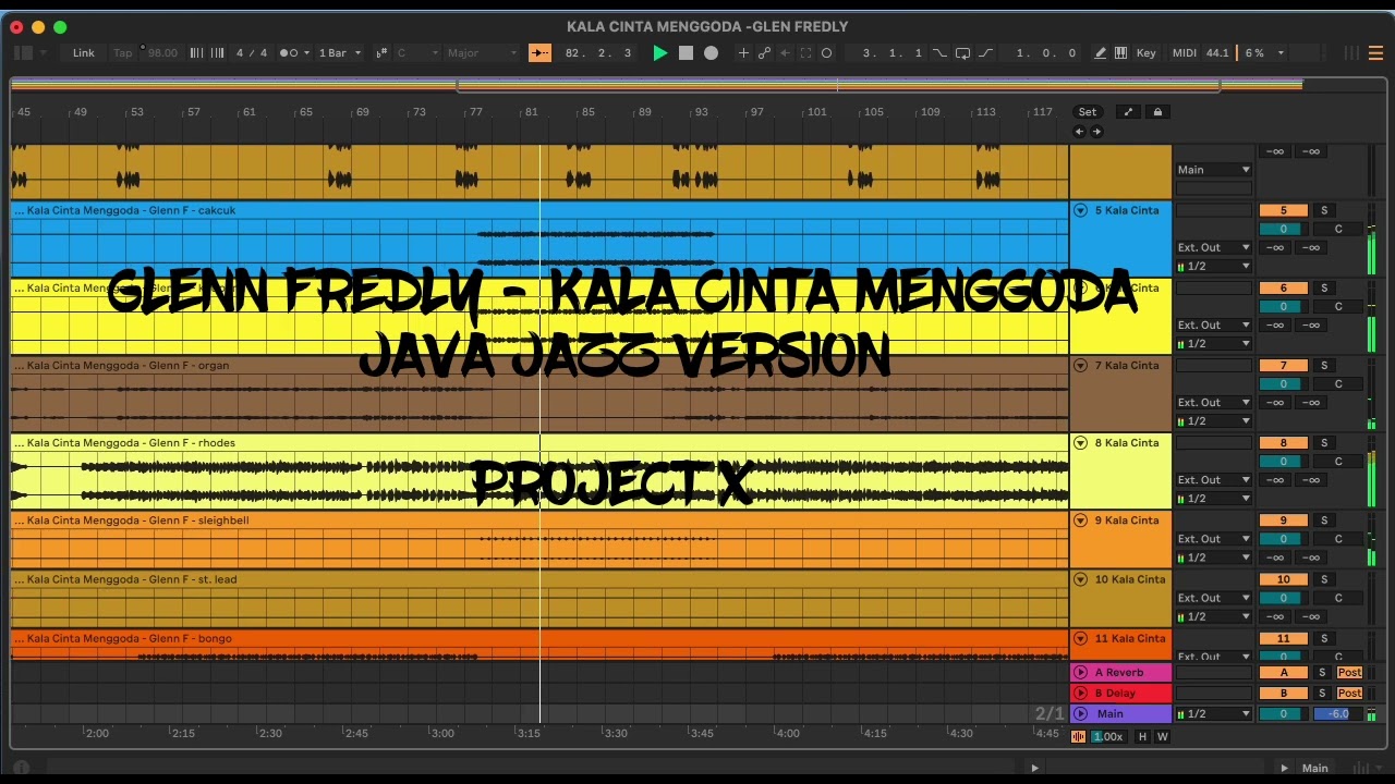 GLENN FREDLY - KALA CINTA MENGGODA (JJF - TRIBUTE CHRISYE) (SEQUENCER)