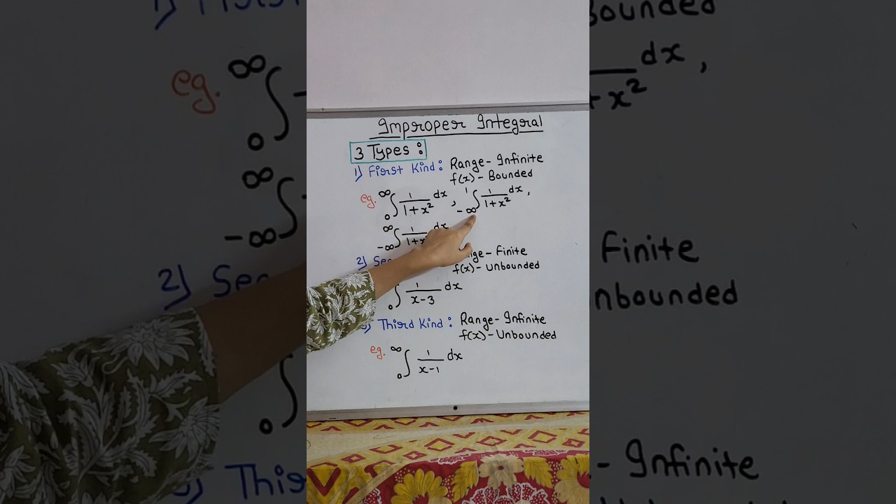 Types of Improper Integral #roshanengineeringhub