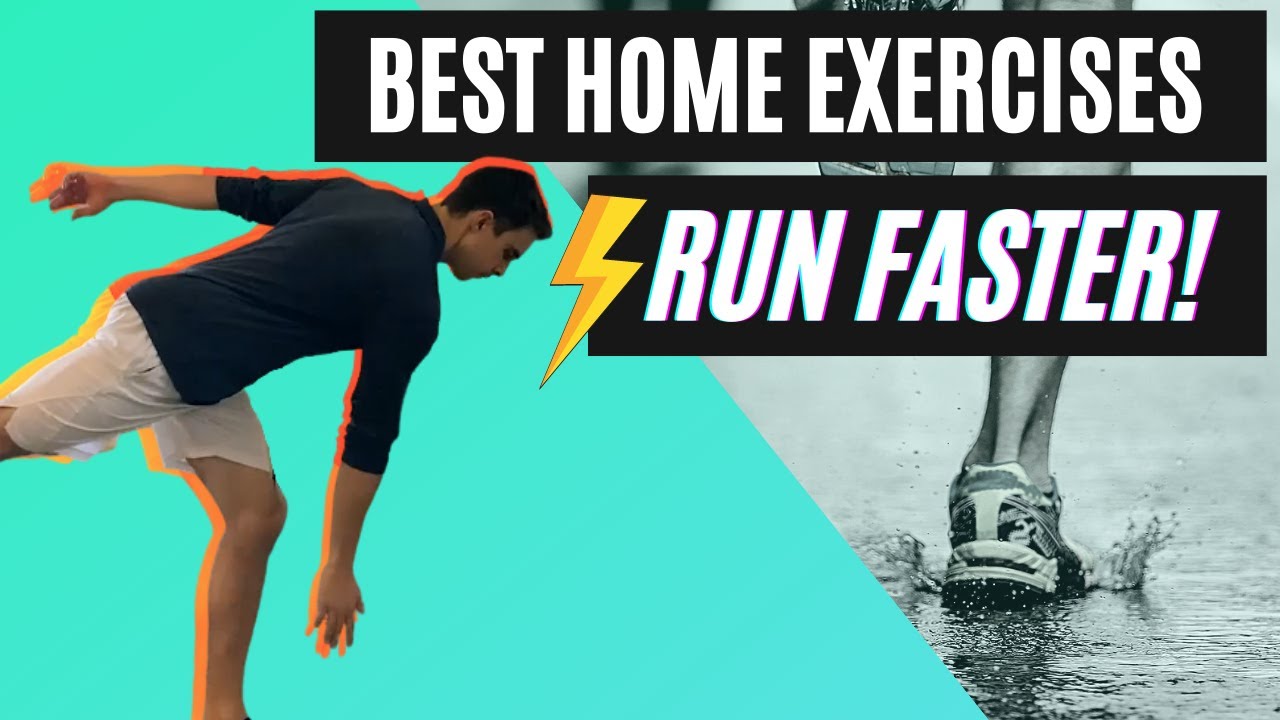4 BEST Running Exercises | How To Run Faster In 2021 (Home Workout)