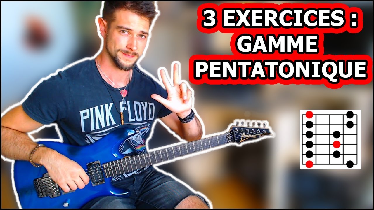 3 EXERCICES D'IMPROVISATION (Gamme Pentatonique)