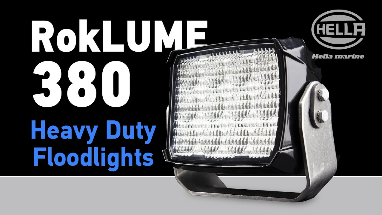 Hella marine - RokLUME 380 Heavy Duty Floodlights