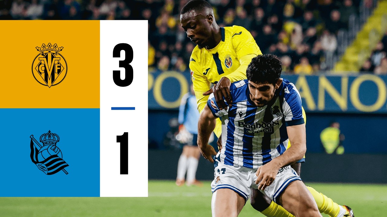 HIGHLIGHTS | LaLiga 25-26 | J29 | Villarreal CF 3 - 1 Real Sociedad