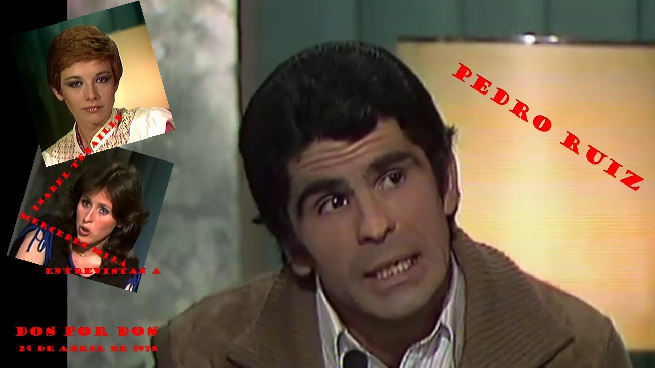 1978 0425 Isabel Tenaille y Mercedes Milá entrevistan a Pedro Ruiz