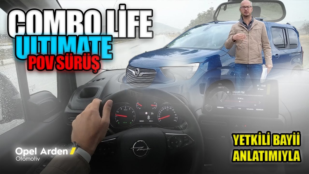 TİCARİ İLE DİK RAMPA ÇIKMAK OPEL COMBO LİFE ULTIMATE (POV SÜRÜŞ)!! #opelcombo #opelarden