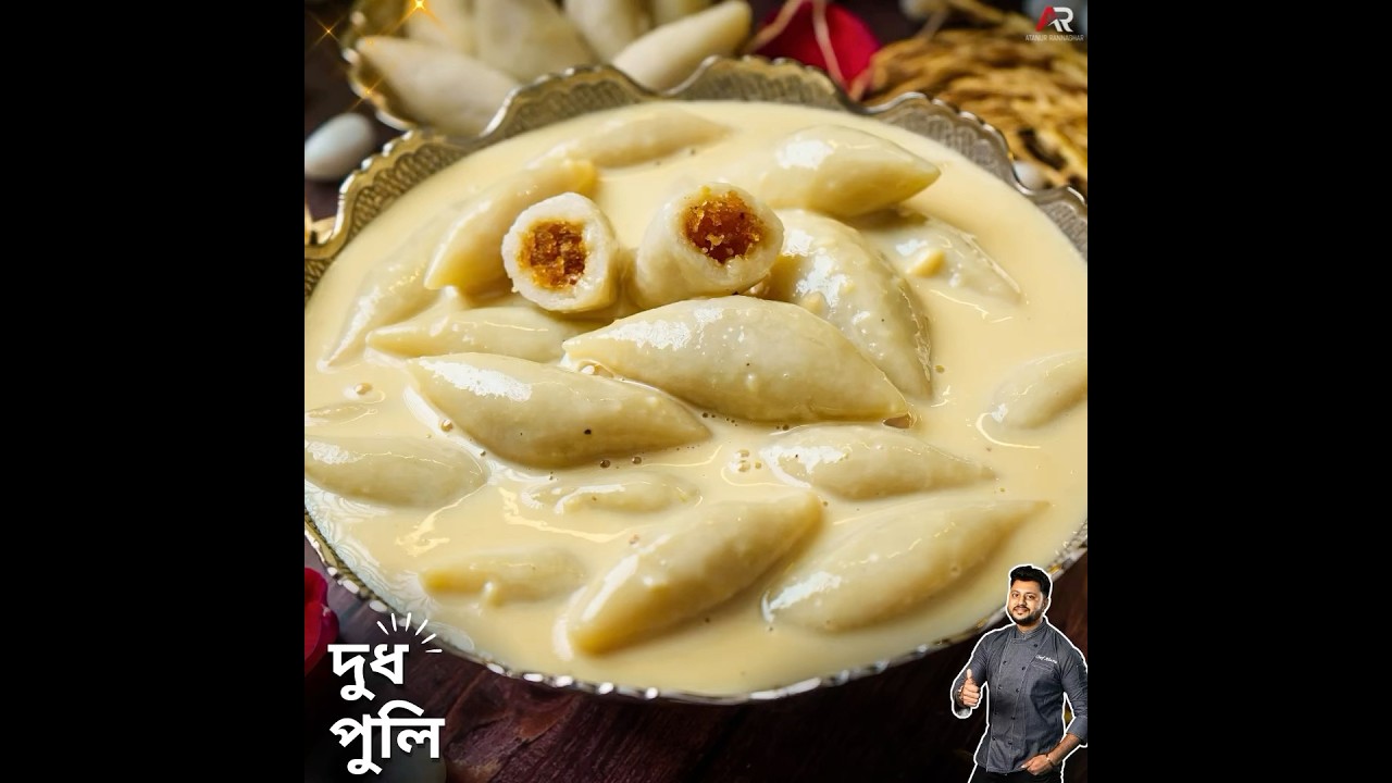 দুধ পুলি | Dudh puli | Atanur Rannaghar #Dudhpulipitha #atanurrannaghar