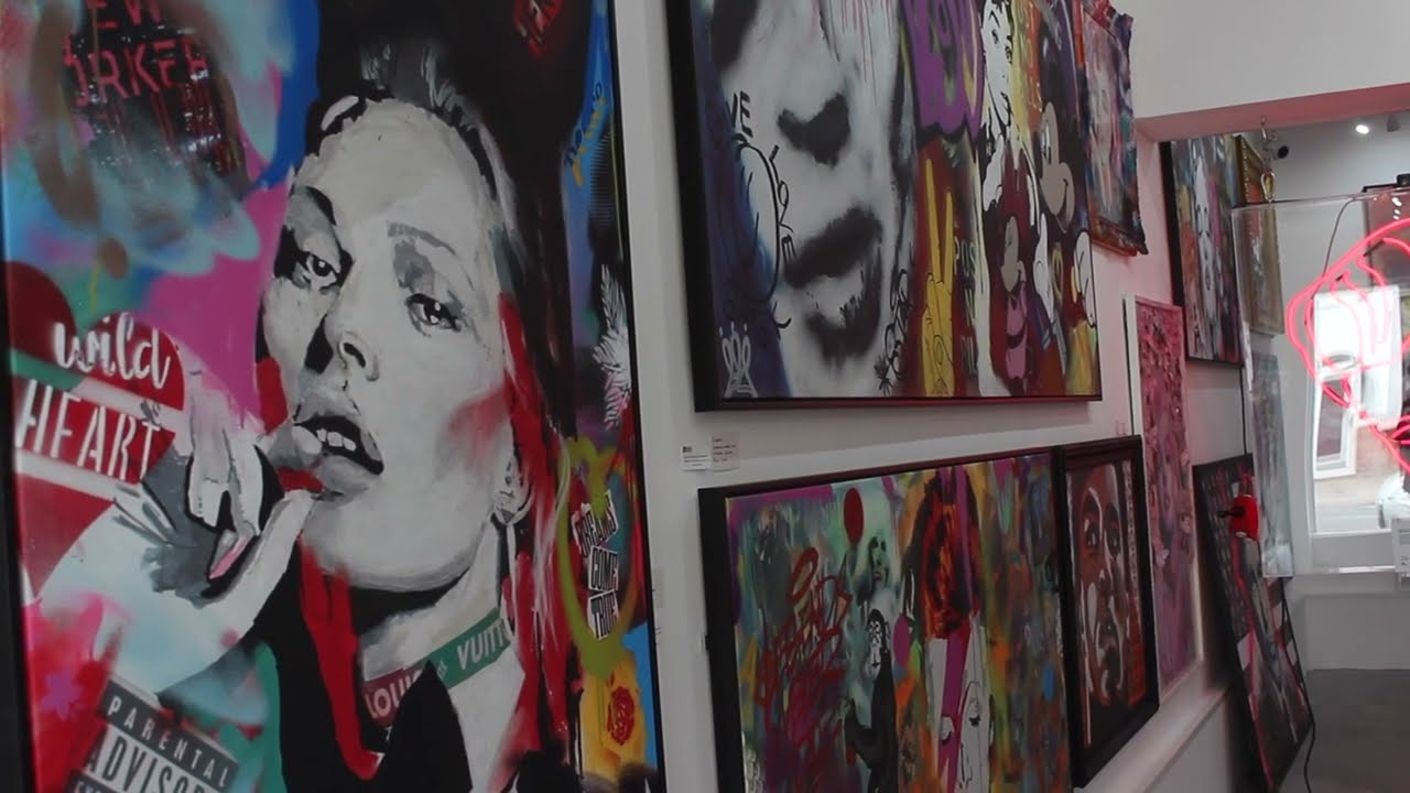 Hove Street Art Gallery Supporting KidsOut
