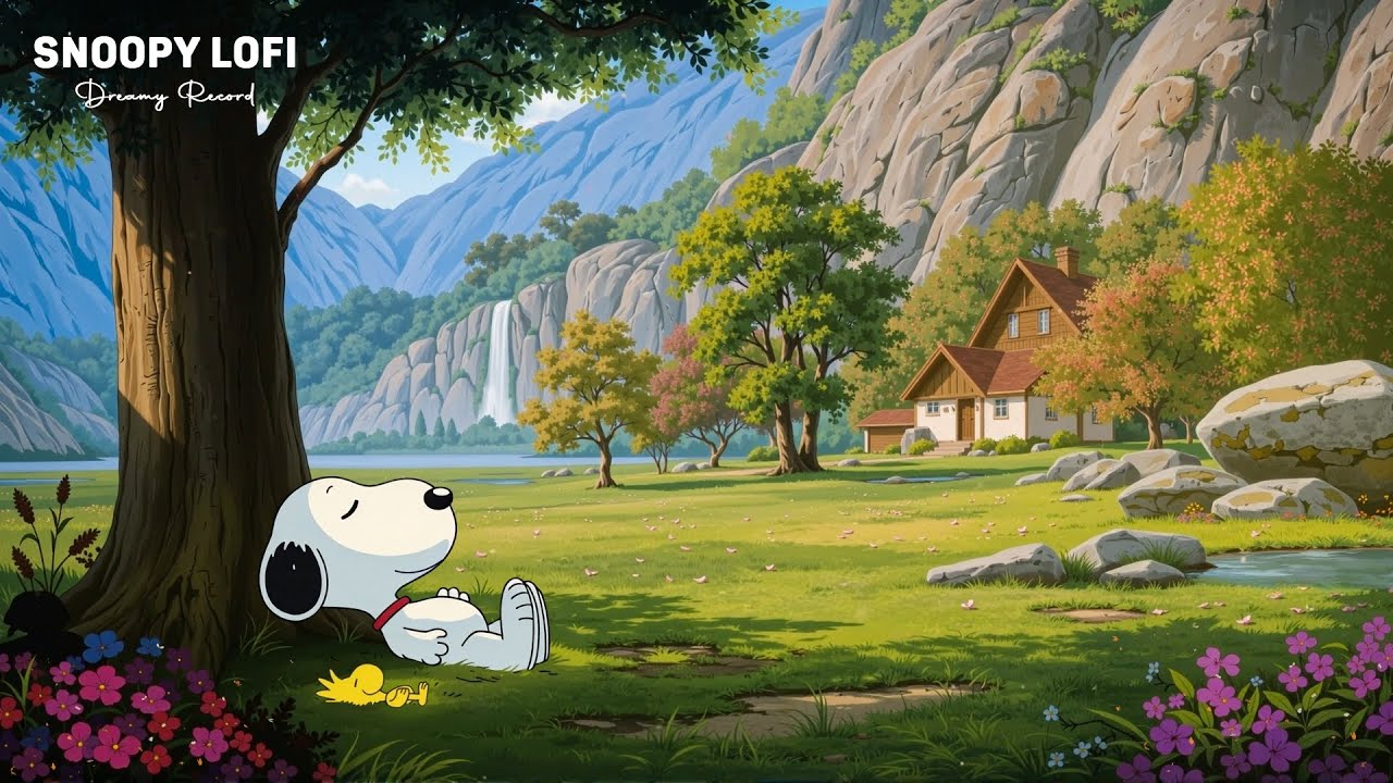Spring Lofi Hip Hop Chill 🌸 Relaxing Melodies for Your Cozy Outdoor Escape / Chillhop / Study & Work