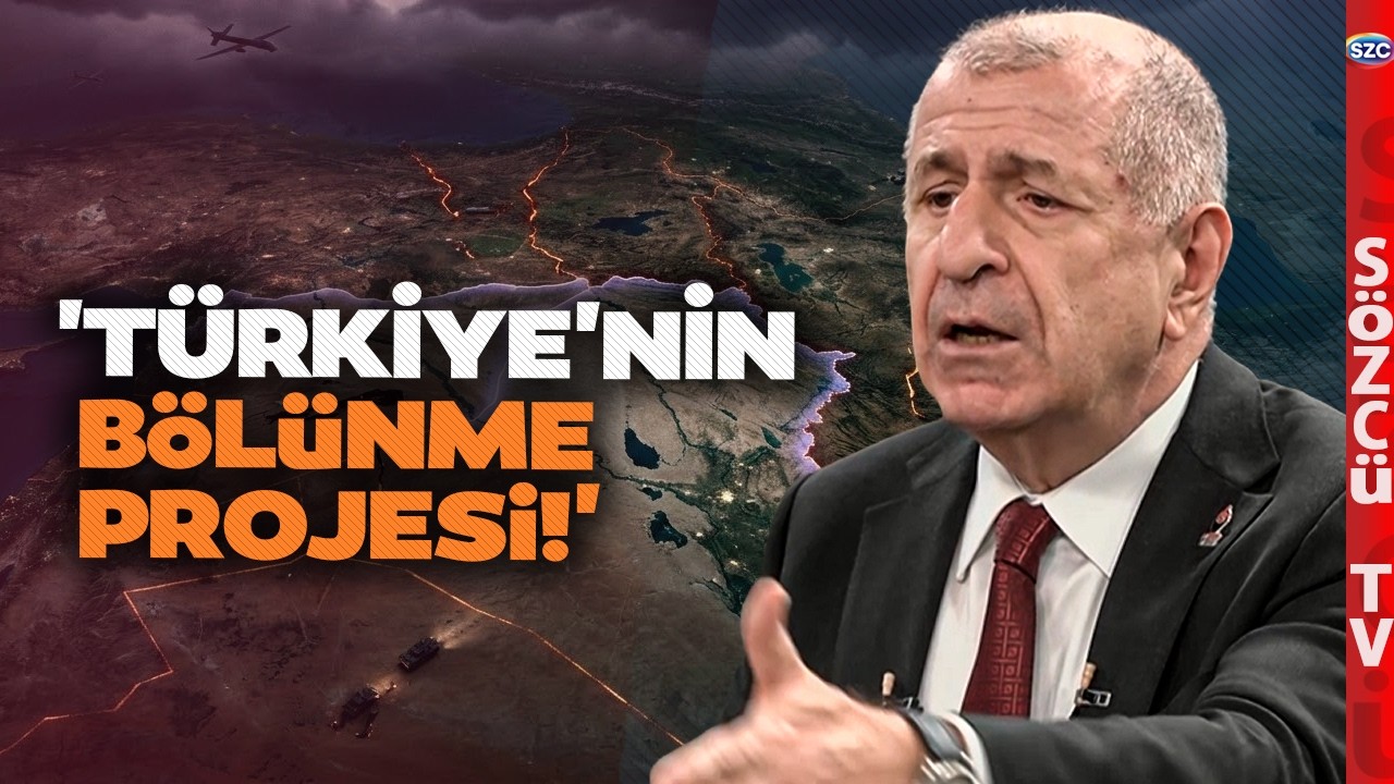 'Türkiye'nin Bölünme Projesi' Ümit Özdağ'dan Olay Analiz! 'Büyük Kürdistan Müslüman İsrail'dir'