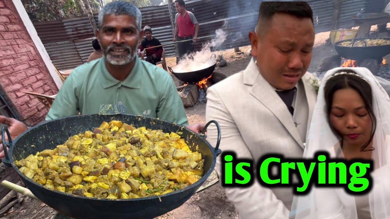 The Bride And Groom Are Crying 😭 | Pork Curry Cooked For a Wedding